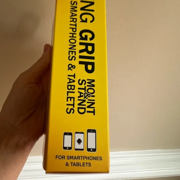 Cobalt Emoji Ring Grip for Smartphones & Tablets - Picture 4 of 4